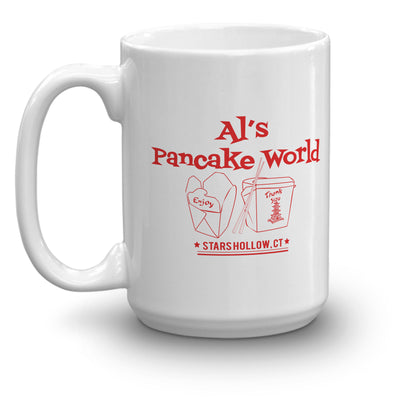 Gilmore Girls Al's Pancake World White Mug