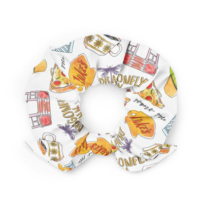 Gilmore Girls All Over Print Pattern Scrunchie