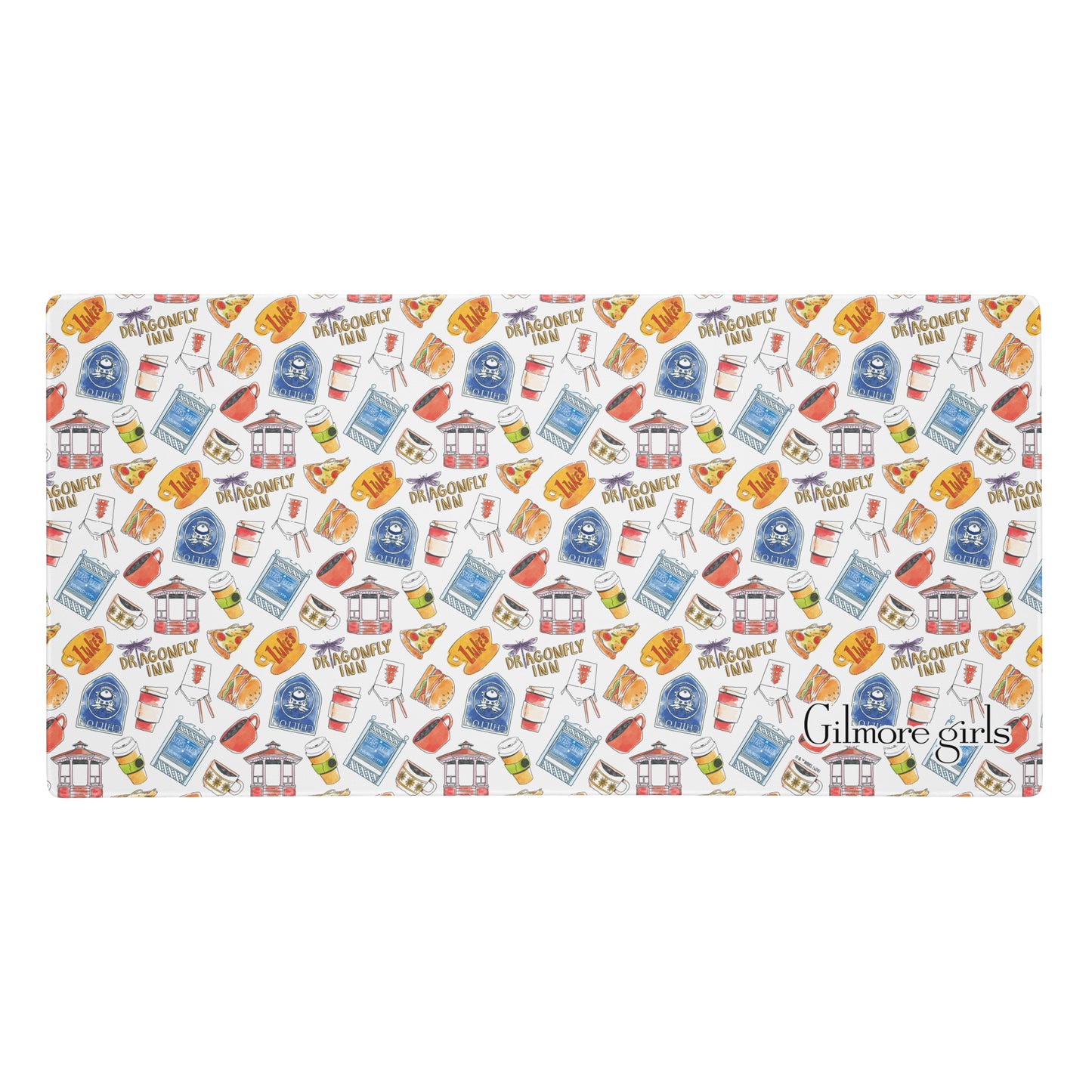 Gilmore Girls Stars Hollow Icons Gaming Mat