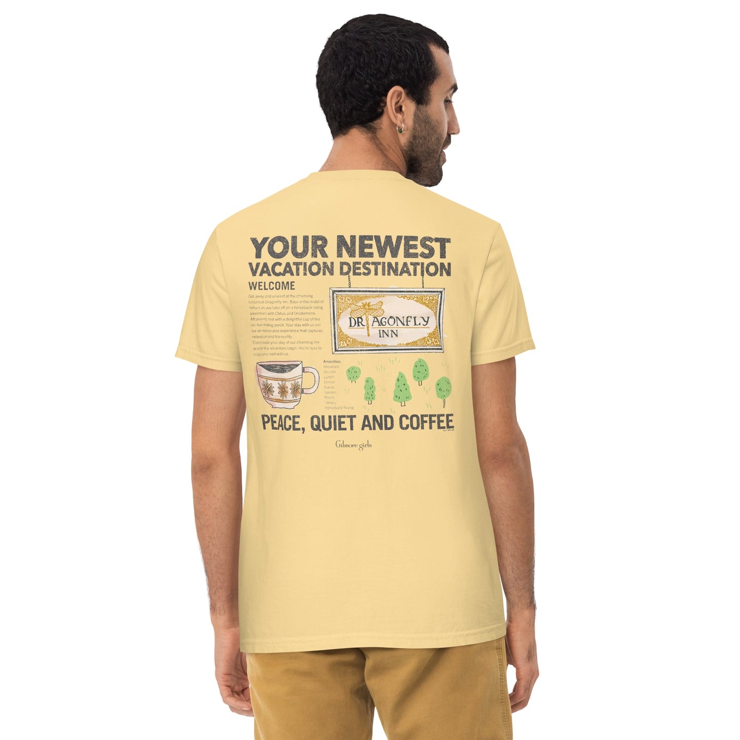 Gilmore Girls Dragonfly Inn Destination Comfort Colors T-shirt