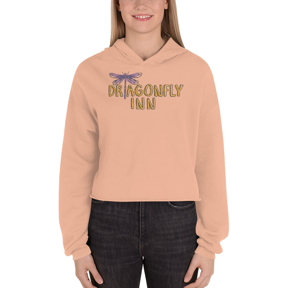 Gilmore Girls Dragonfly Inn Crew Cropped Hoodie