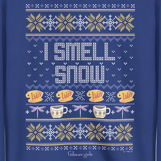 Gilmore Girls I Smell Snow Unisex Fleece Pullover