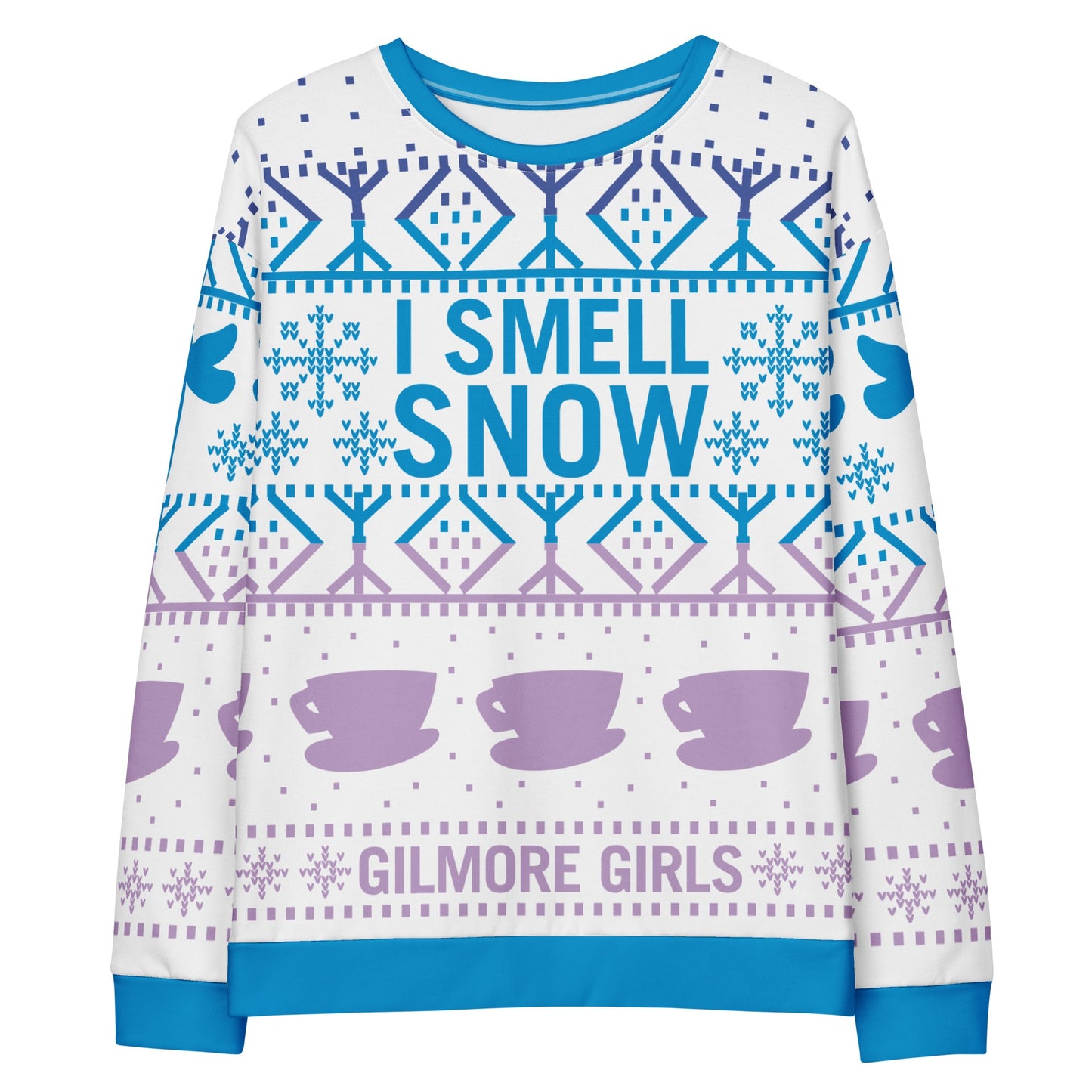 Gilmore Girls I Smell Snow Holiday Crewneck Sweatshirt