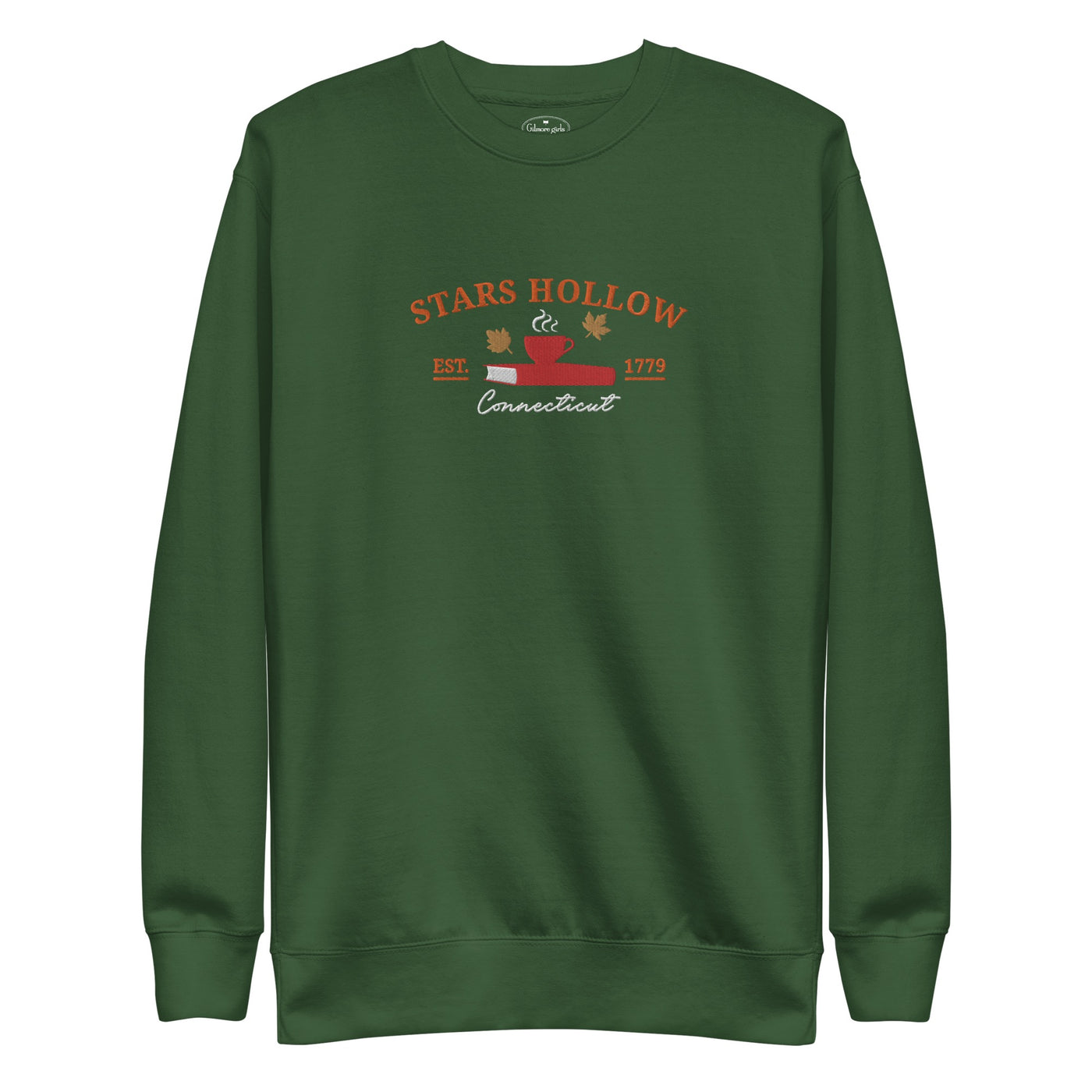 Gilmore Girls Stars Hollow Embroidered Adult Sweatshirt