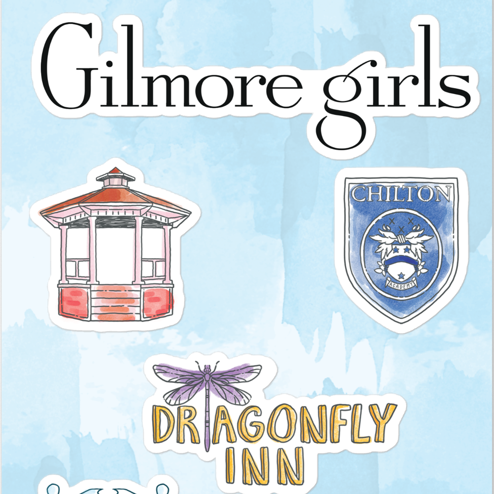 Gilmore Girls Sticker Sheet