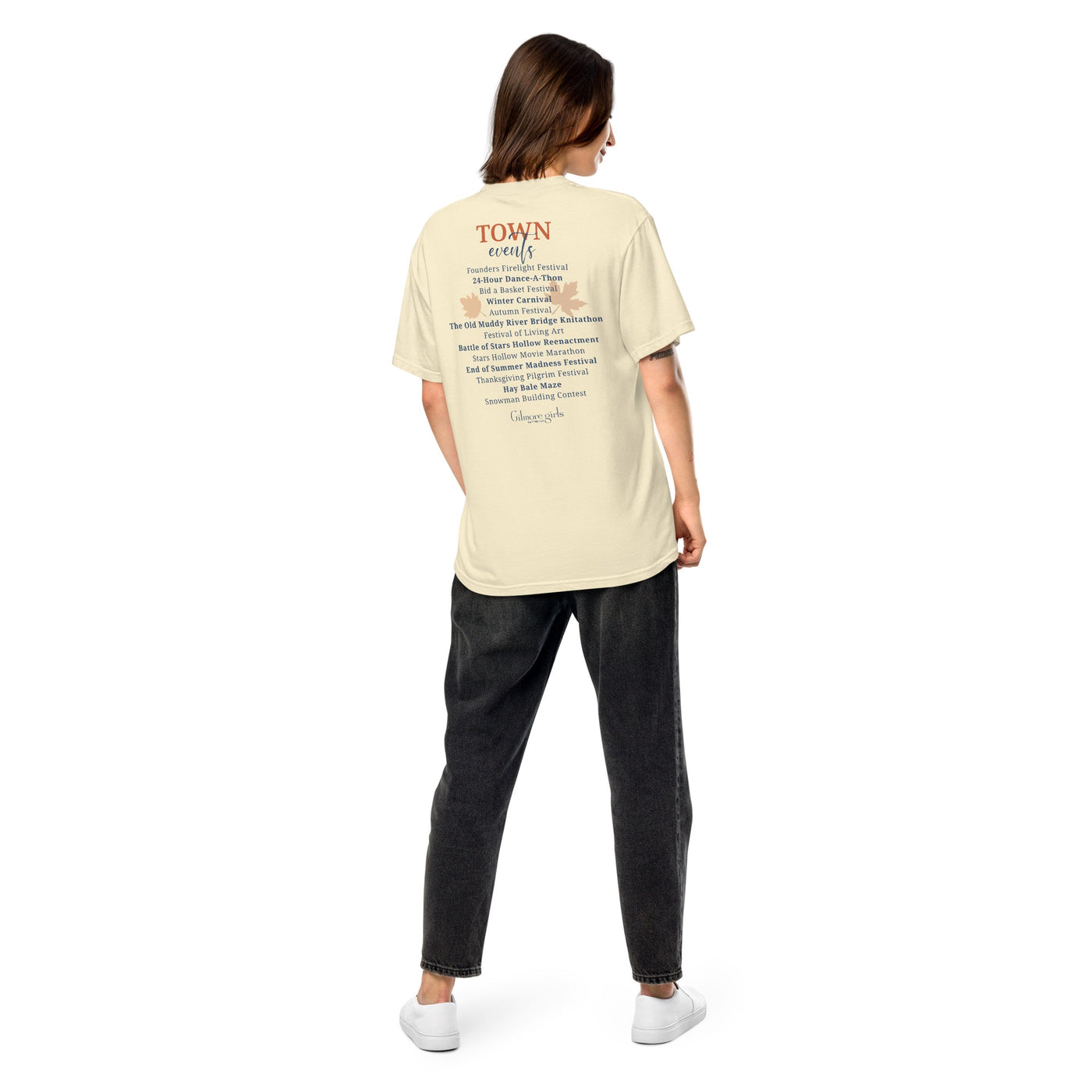 Gilmore Girls Town Events Comfort Colors Adult T-Shirt
