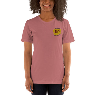 Gilmore Girls Welcome To Luke’s Embroidered Adult T-Shirt