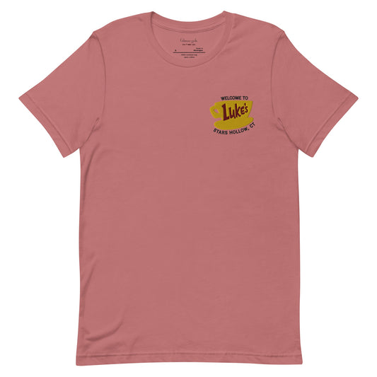 Gilmore Girls Welcome To Luke’s Embroidered Adult T-Shirt