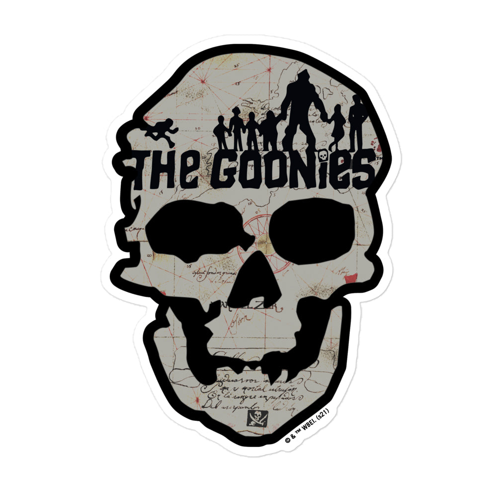 The Goonies Skull Die Cut Sticker