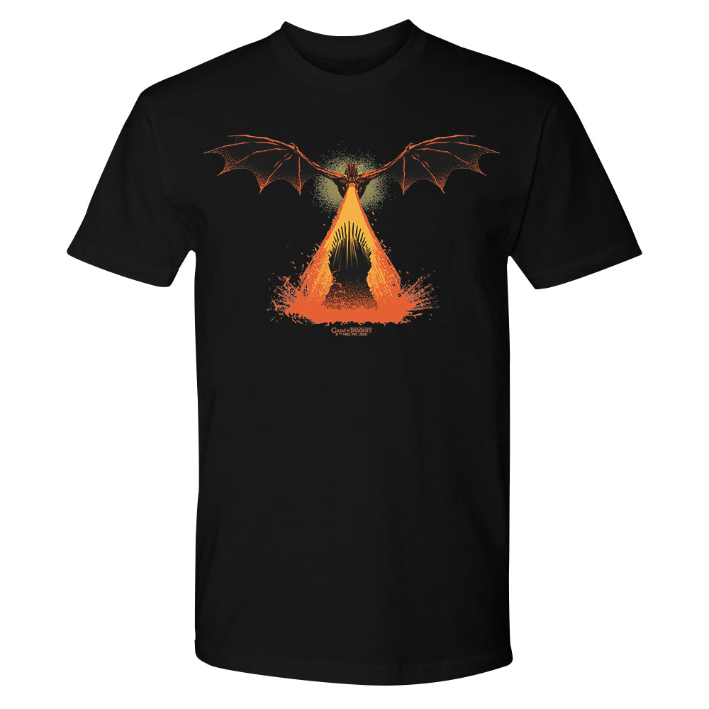 Game Of Thrones Dragon's Fire Adult Short Sleeve T-Shirt