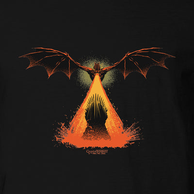 Game Of Thrones Dragon's Fire Adult Short Sleeve T-Shirt