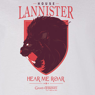 Game of Thrones House Lannister Adult Long Sleeve T-Shirt