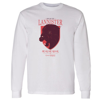Game of Thrones House Lannister Adult Long Sleeve T-Shirt