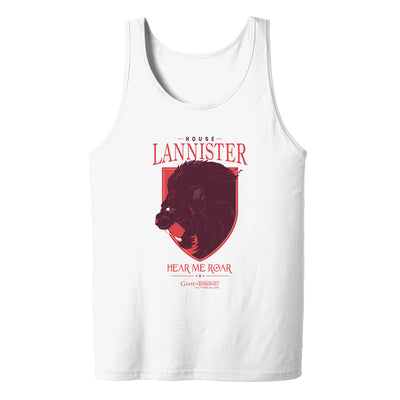 Game of Thrones House Lannister Adult Tank Top