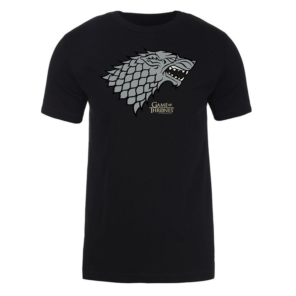 Game of Thrones House Stark Sigil Adult Short Sleeve T-Shirt