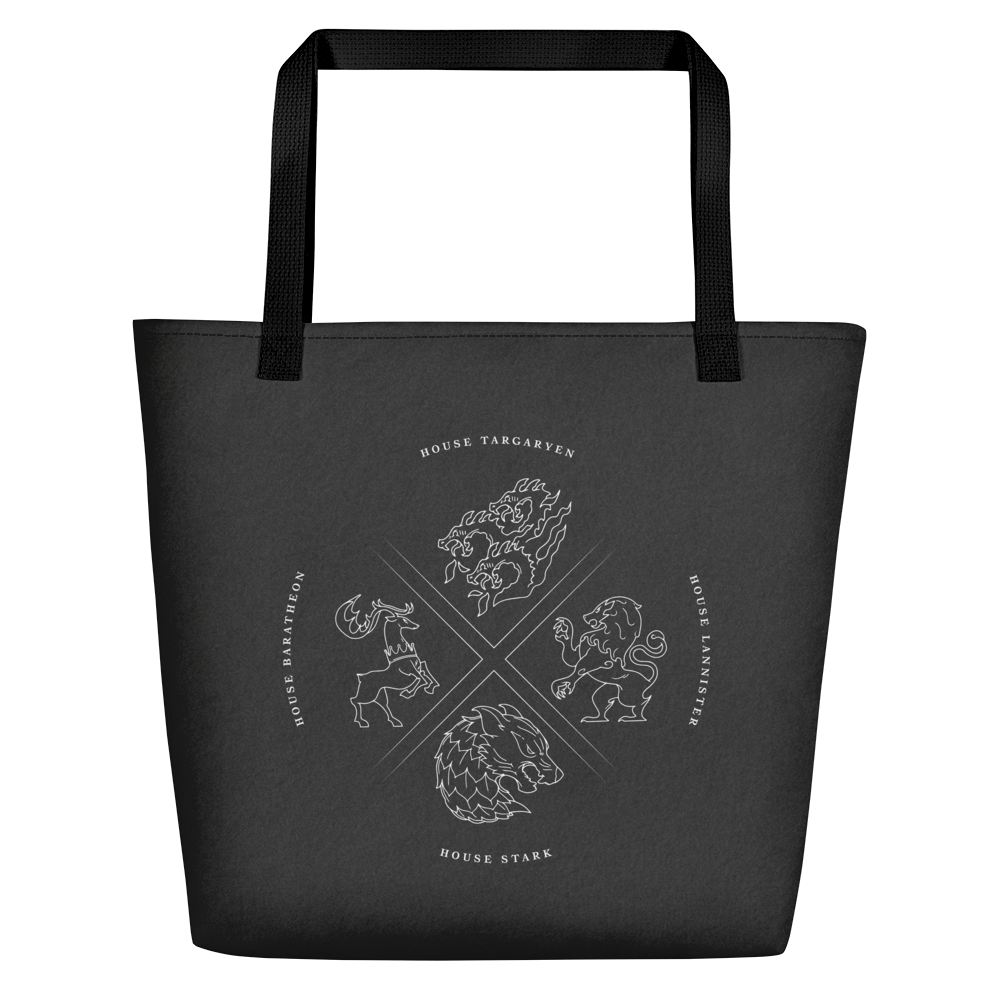 Game of Thrones House Symbols Beach Bag