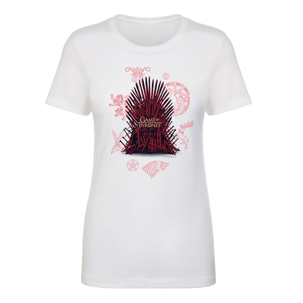 Game of Thrones Iron Throne Women's Short Sleeve T-Shirt