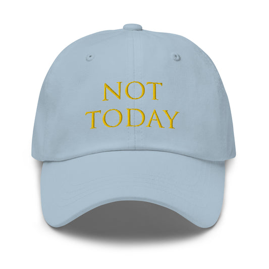 Exclusive game of thrones not today hat - light blue
