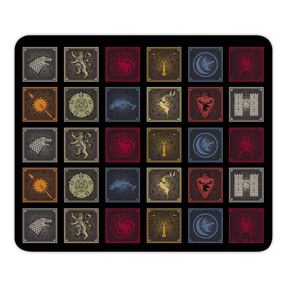 Game of Thrones Sigil Badge Mouse Pad