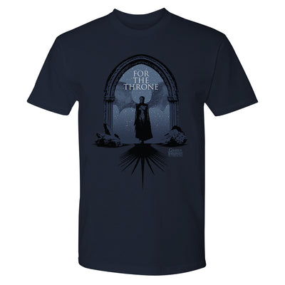 Game Of Thrones For The Throne Adult Short Sleeve T-Shirt