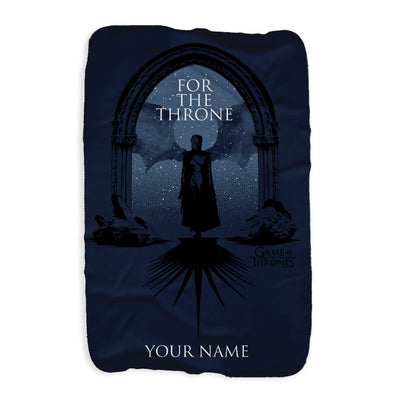 Game Of Thrones For The Throne Personalized Blanket