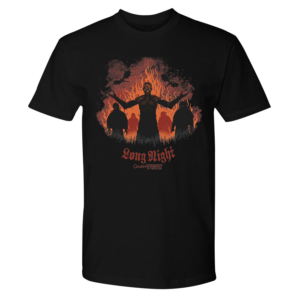 Game Of Thrones The Long Night Adult Short Sleeve T-Shirt