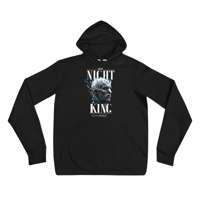 Game of Thrones The Night King Adult Fleece Hooded Sweatshirt Black