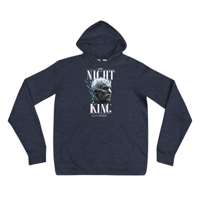 Game of Thrones The Night King Adult Fleece Hooded Sweatshirt Navy