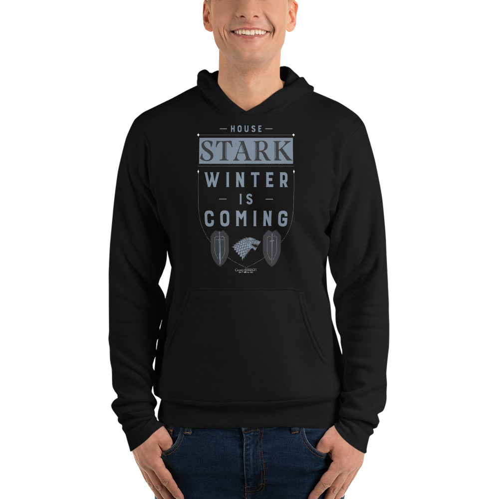 GOT House Stark Winter is Coming Hooded Sweatshirt