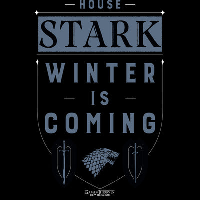 GOT House Stark Winter is Coming Hooded Sweatshirt