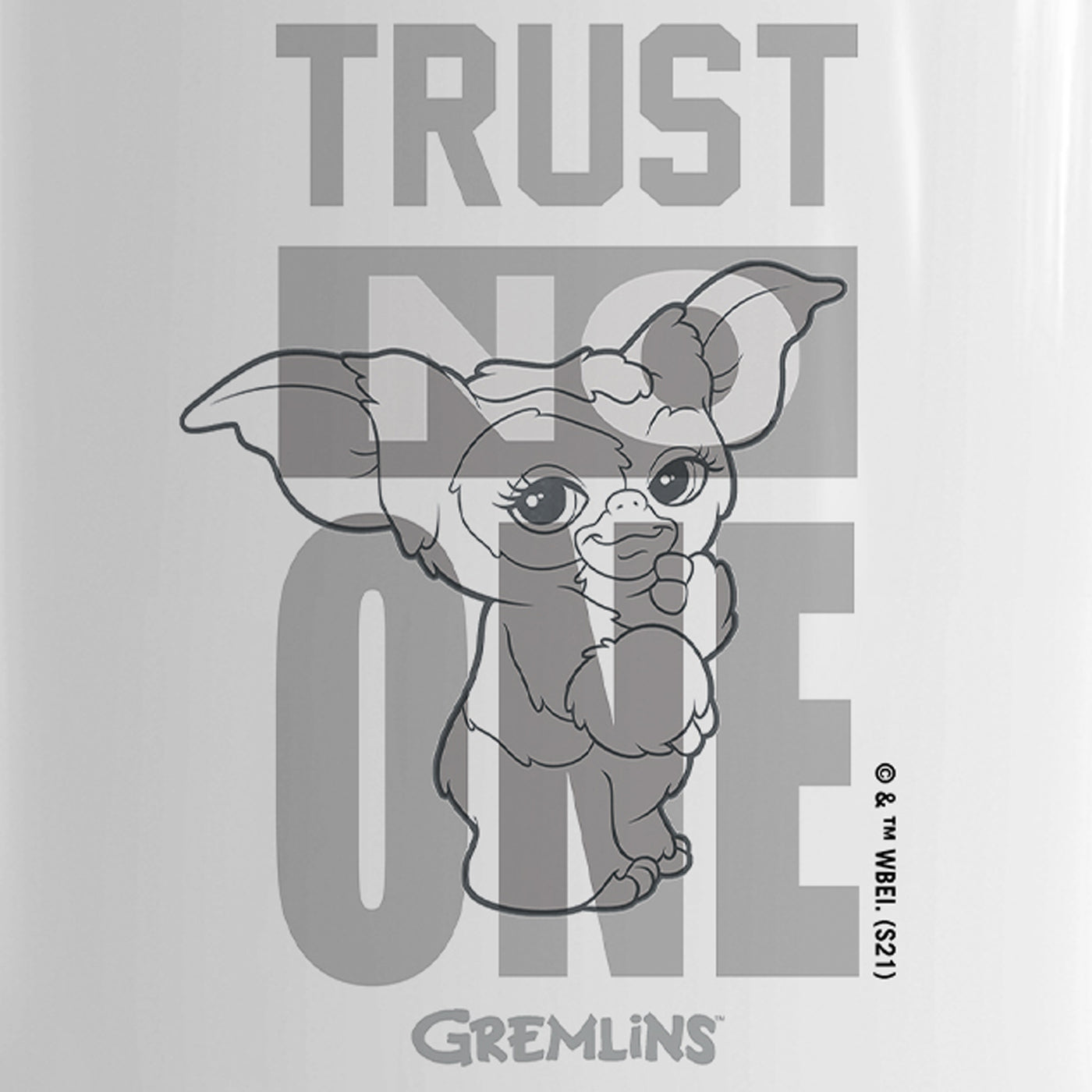 Gremlins Trust No One White Mug
