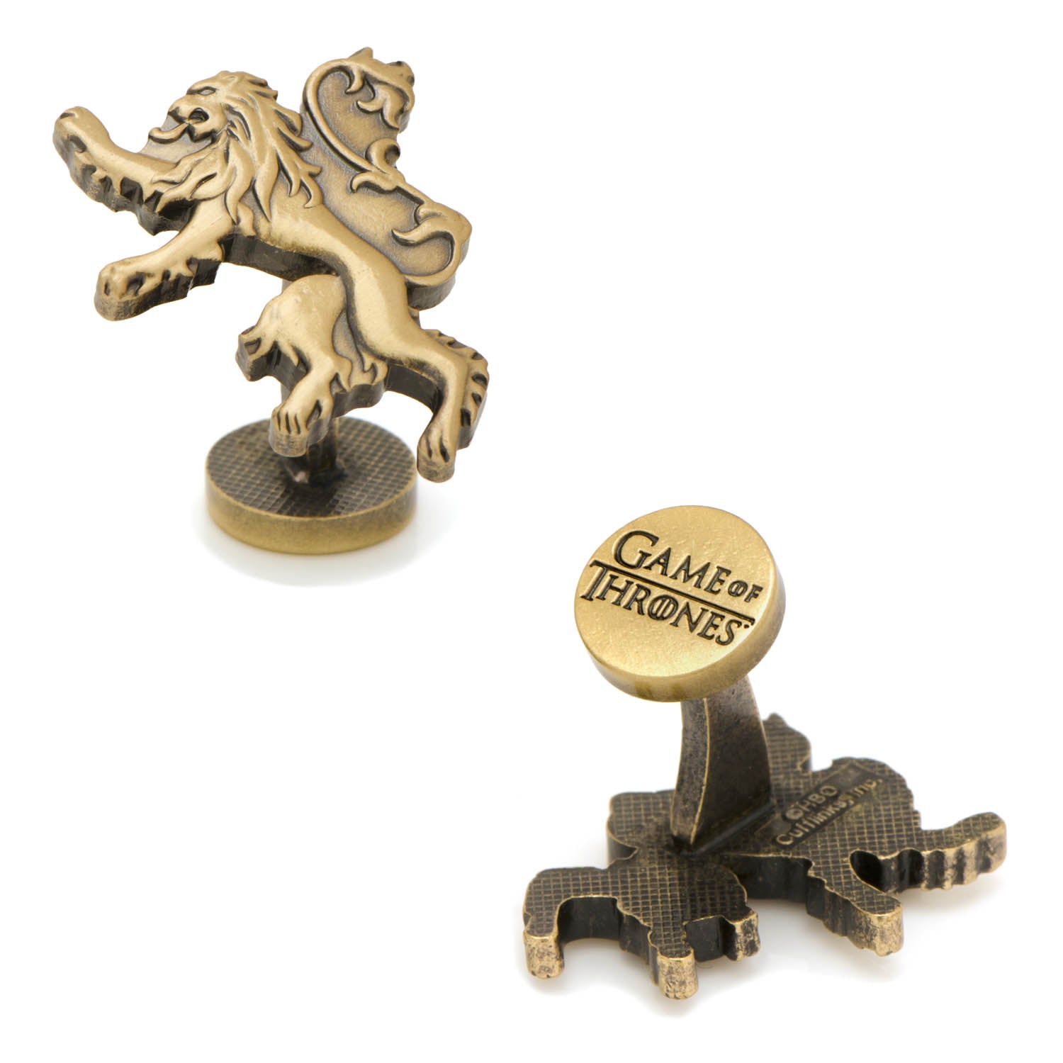 Game of Thrones Lannister Lion Sigil Cufflinks – WB Shop