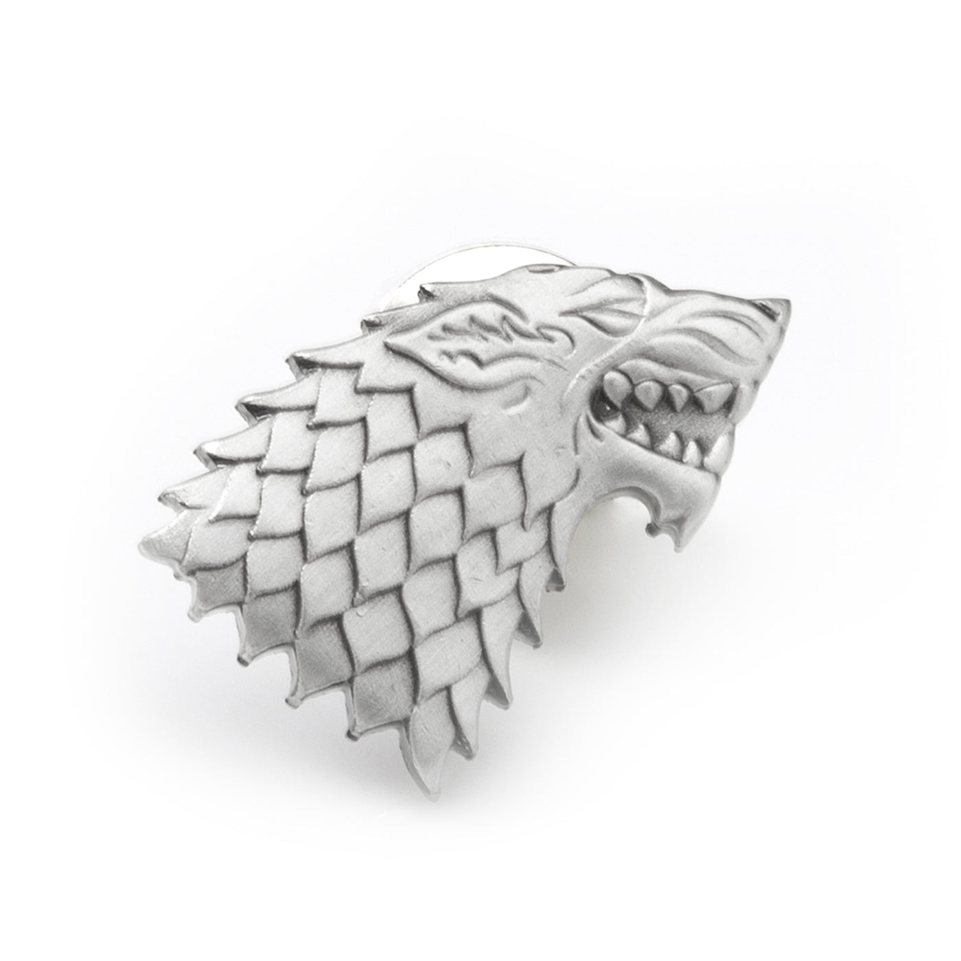 Game of Thrones Stark Direwolf Antiqued Lapel Pin