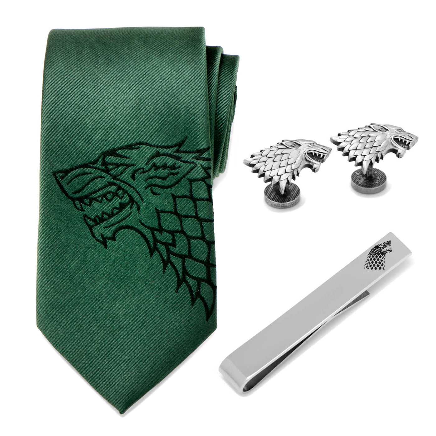 Game of Thrones Stark Necktie Gift Set