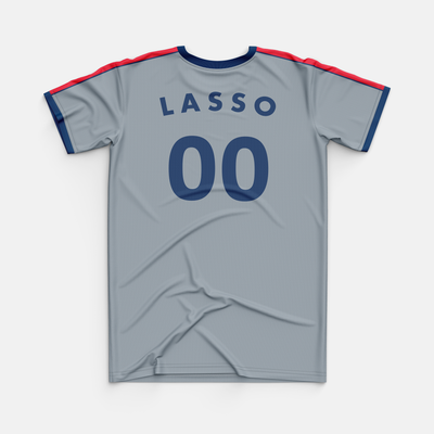Ted Lasso A.F.C. Richmond Season 2 Personalized Grey Practice Jersey