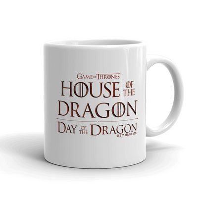 House of the Dragon Day of the Dragon White Mug