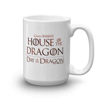House of the Dragon Day of the Dragon White Mug