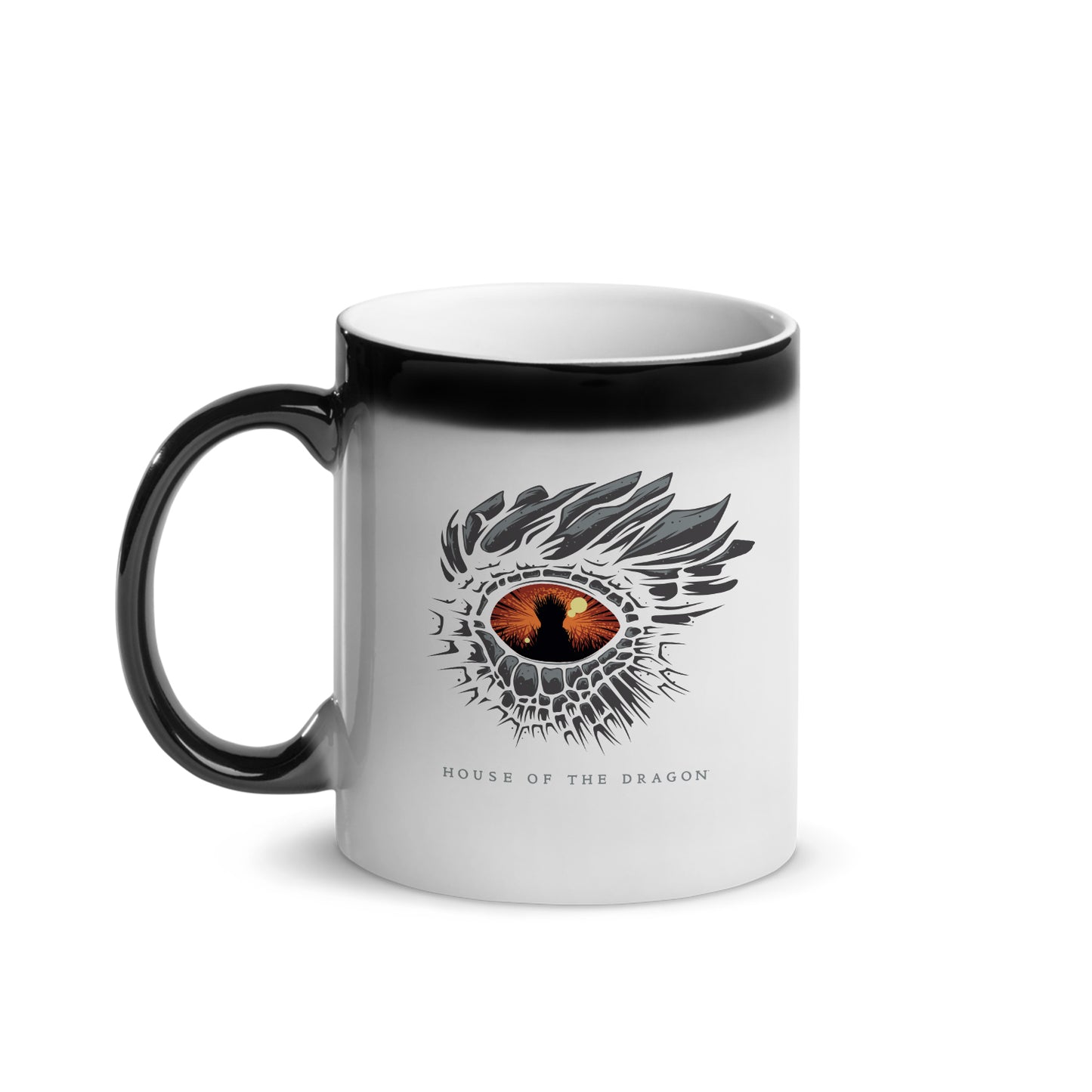 House of the Dragon Dragon Eye Black Color Changing Mug