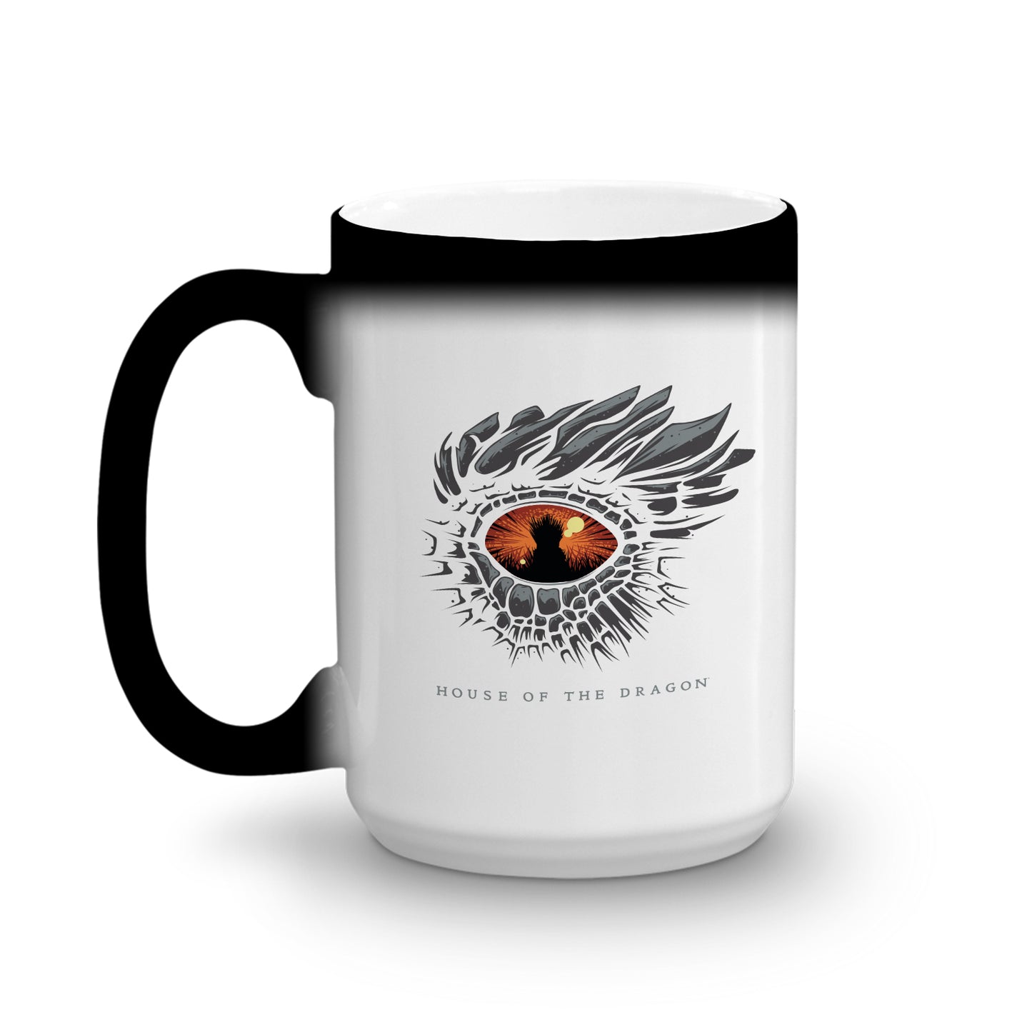House of the Dragon Dragon Eye Black Color Changing Mug