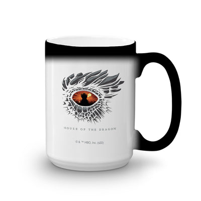 House of the Dragon Dragon Eye Black Color Changing Mug
