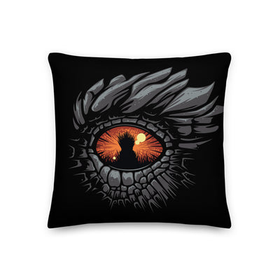 House of the Dragon Dragon Eye Throw Pillow