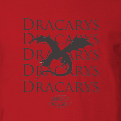 House of the Dragon Episode 6 Dracarys Adult Short Sleeve T-Shirt
