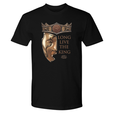 House of the Dragon King Mask Adult Short Sleeve T-Shirt