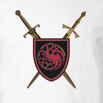 House of the Dragon Swords Adult Short Sleeve T-Shirt