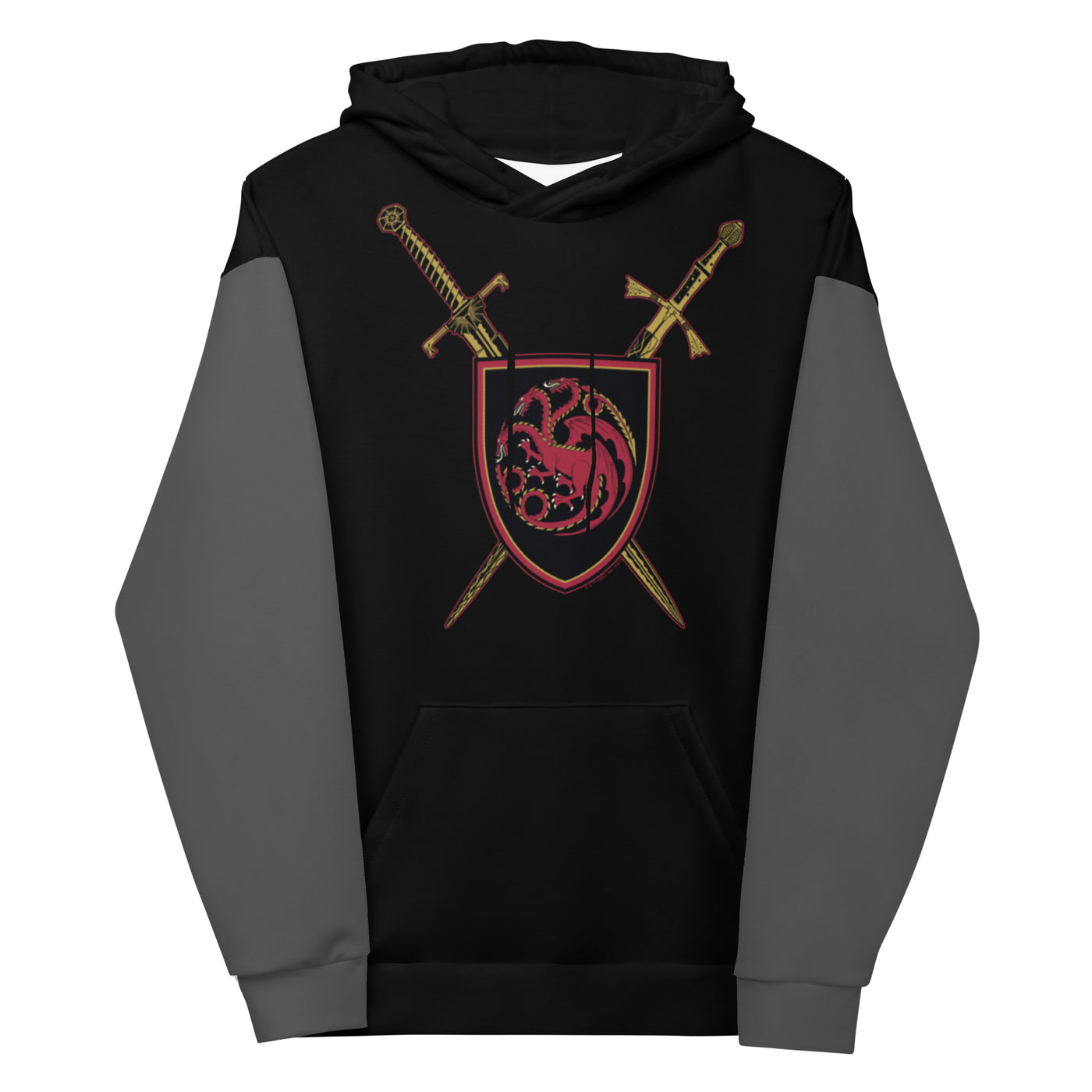 House of the Dragon Swords Unisex Hooded Sweatshirt
