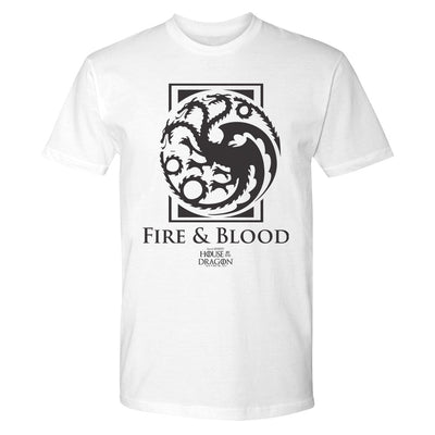 House of the Dragon House Targaryen Adult Short Sleeve T-Shirt