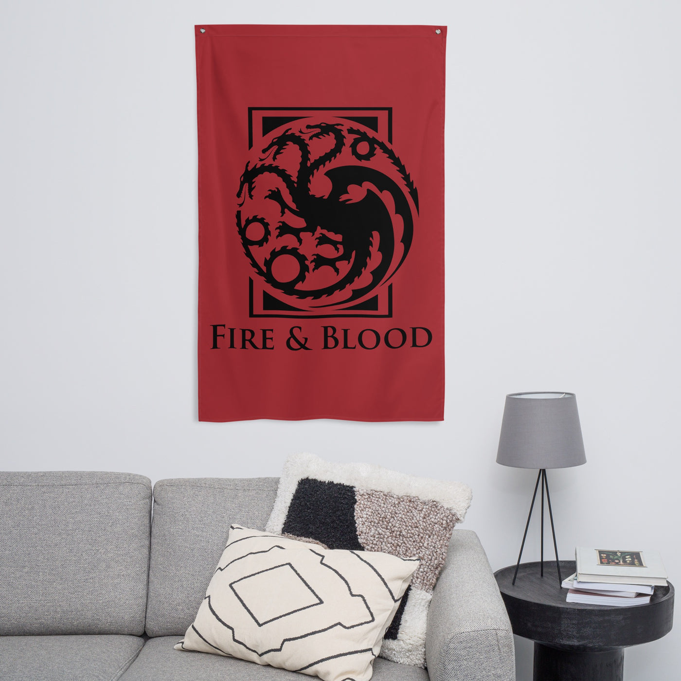 House of the Dragon Targaryen Sigil Banner