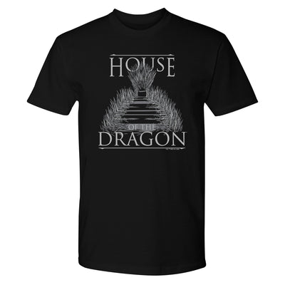 House of the Dragon Throne Adult Short Sleeve T-Shirt