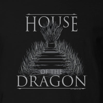 House of the Dragon Throne Adult Short Sleeve T-Shirt