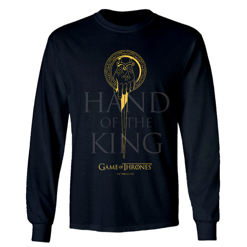 Game of Thrones Hand Of The King Adult Long Sleeve T-Shirt